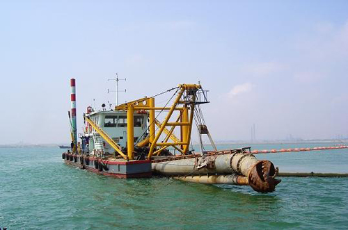 Sand suction vessel